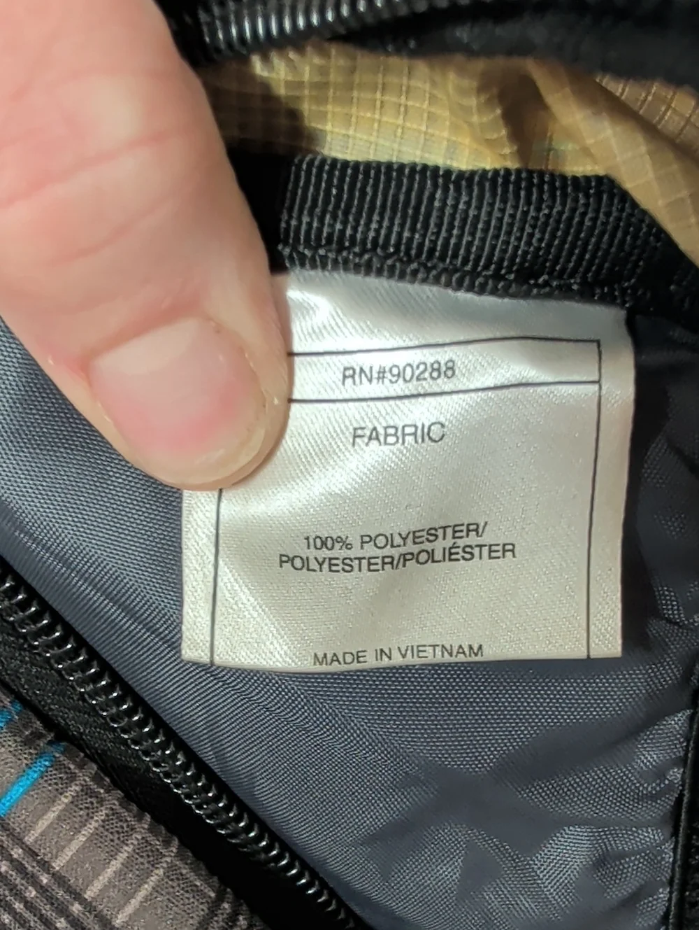 Adidas Black & Blue Plaid LoadSpring Backpack